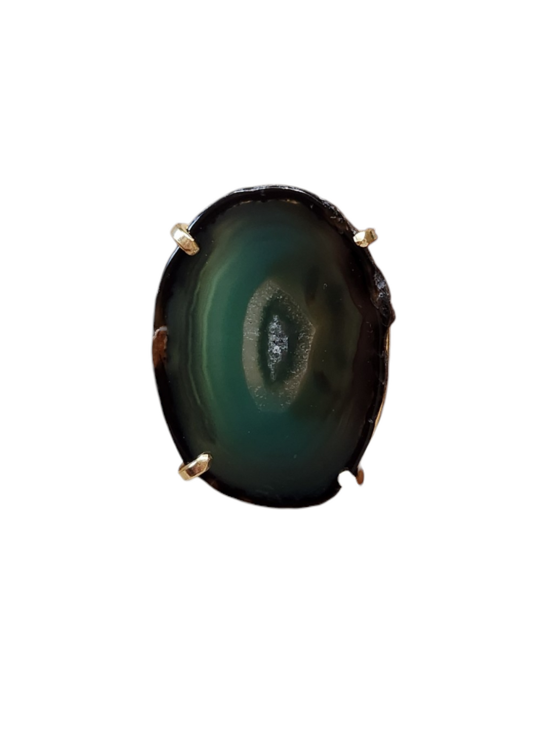 The Emerald Eclipse Agate Ring-511
