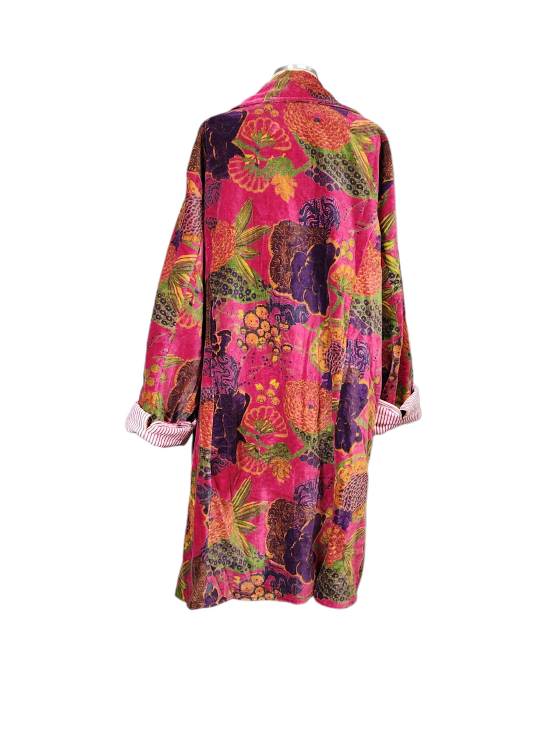 The Midnight Dahlia Velvet Statement Jacket- 406