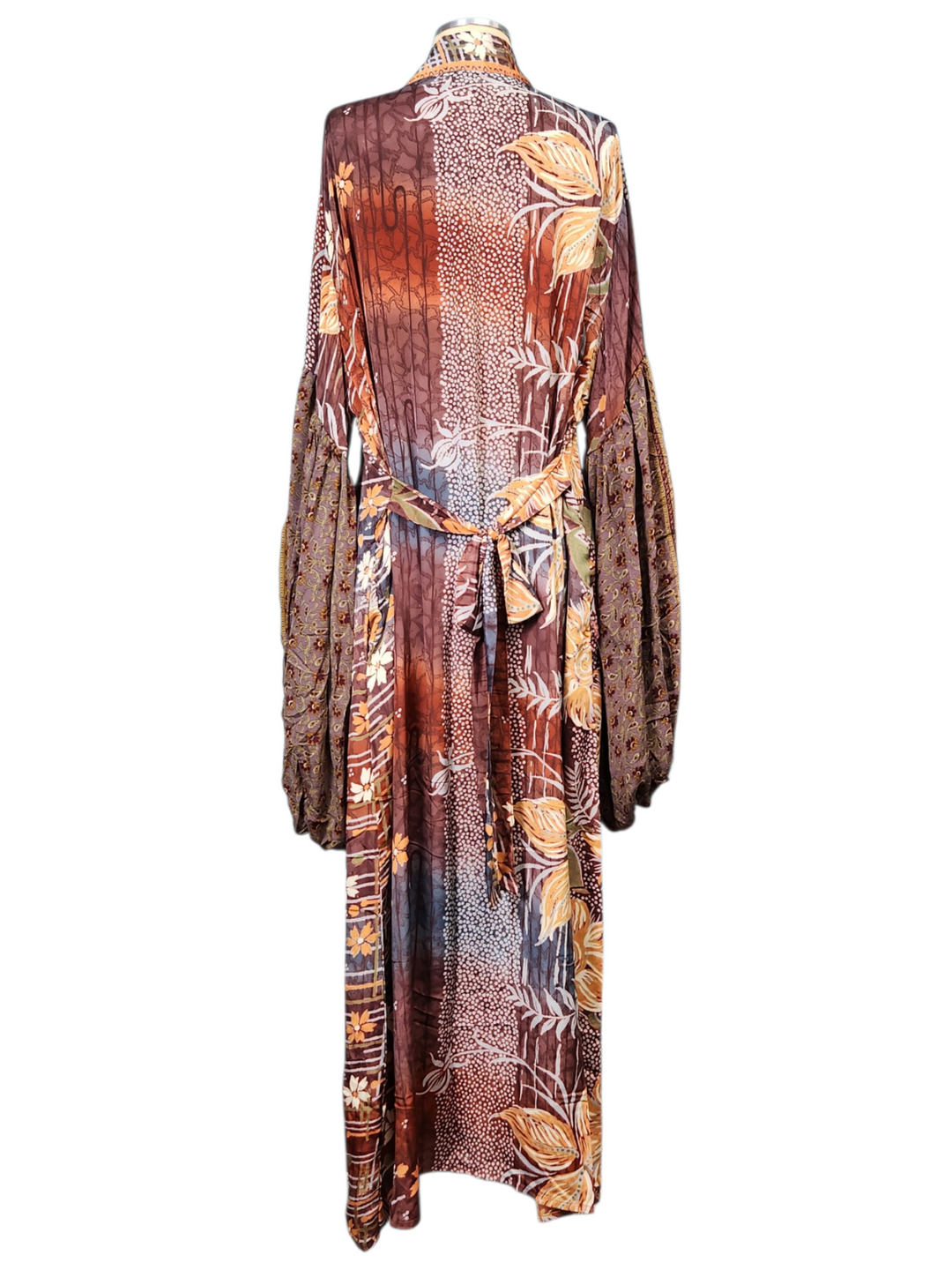 The Autumn Day Tulip Sleeve Long Kimono-149