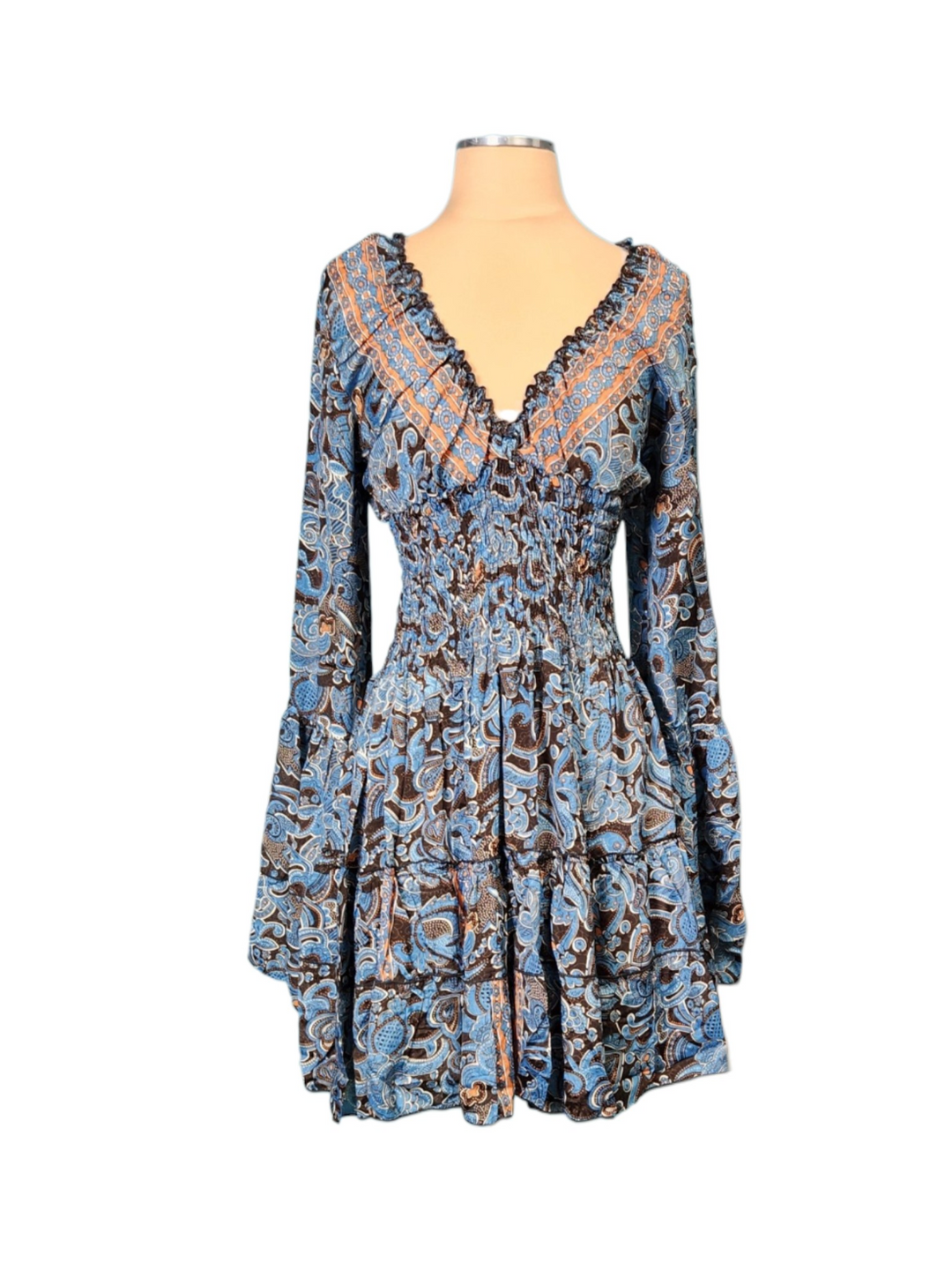 The Blue Willow Short Dress-302
