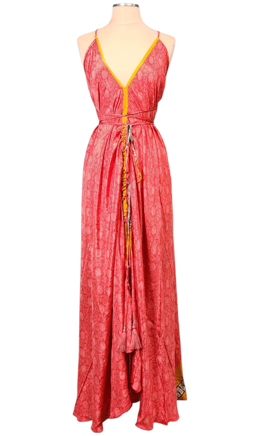 The Coral Sunrise Point Dress-332
