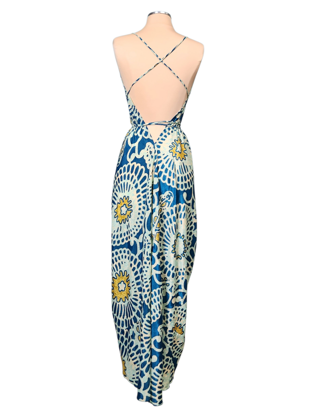 The Ocean Pearl Kimono & Point Dress Set - 258