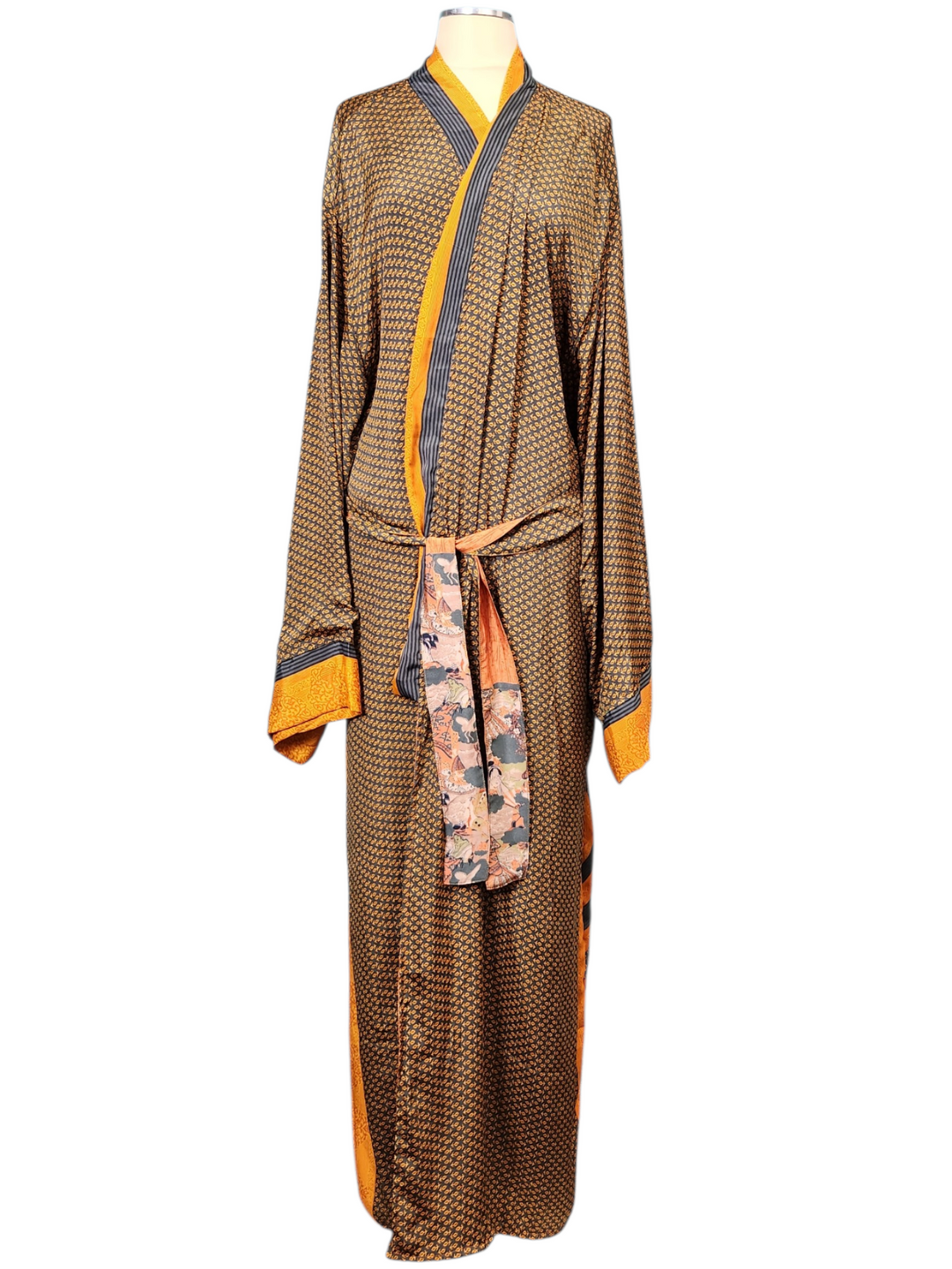 The Golden Eclipse Reversible Men's Kimono-143
