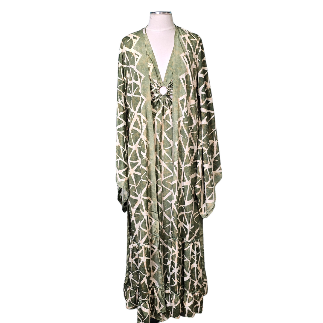 The Sage Geo Kimono Collection