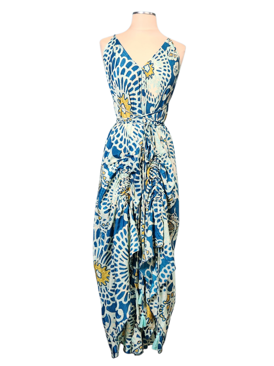 The Ocean Pearl Kimono & Point Dress Set - 258