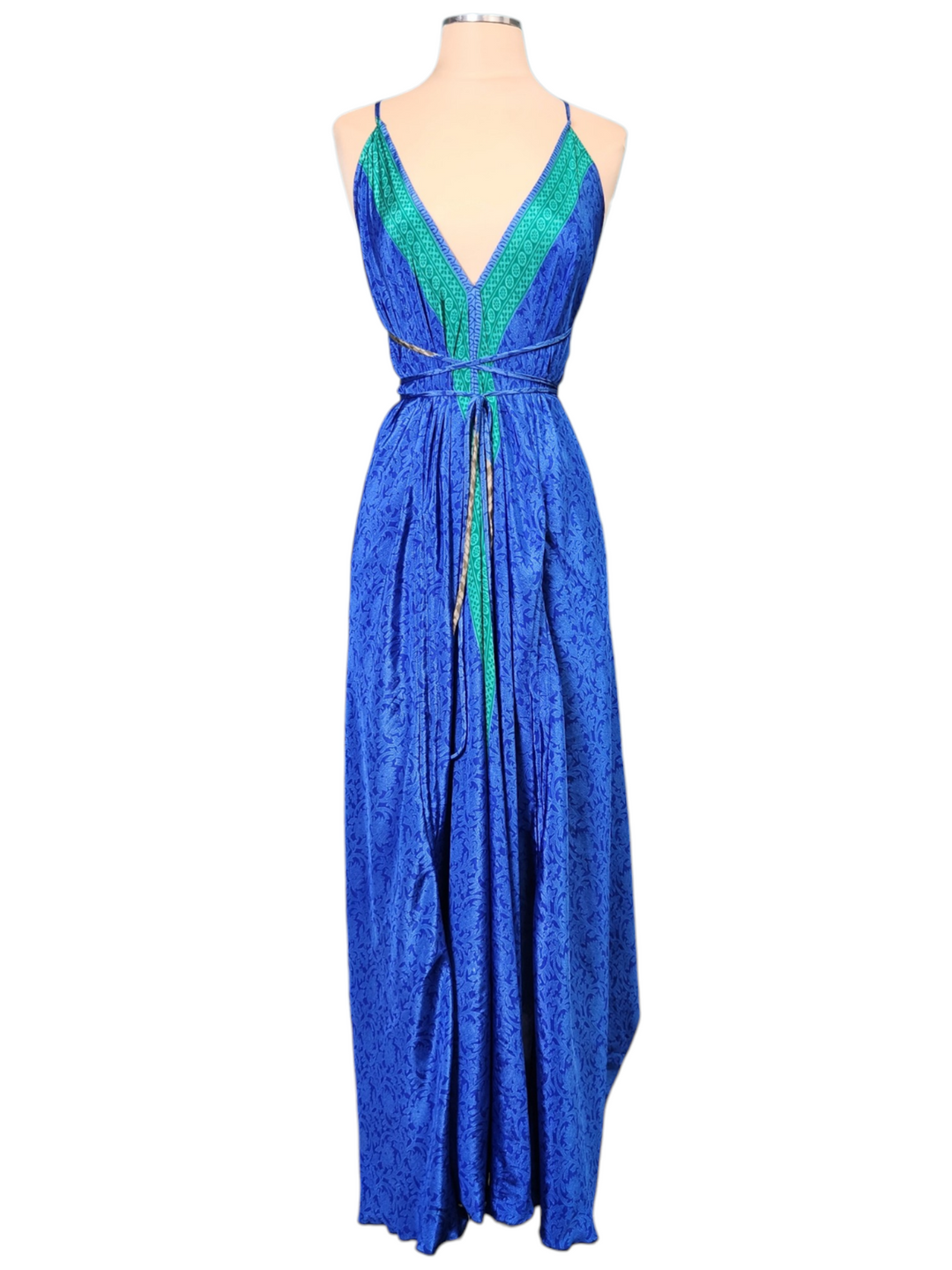 The Sapphire Oasis Point Dress-313