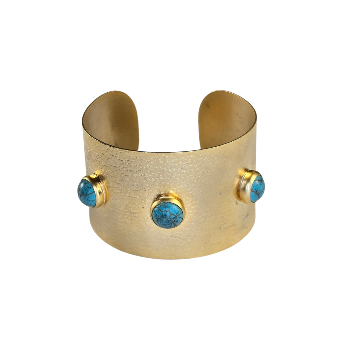 The Penni Matte Gold Cuff Collection