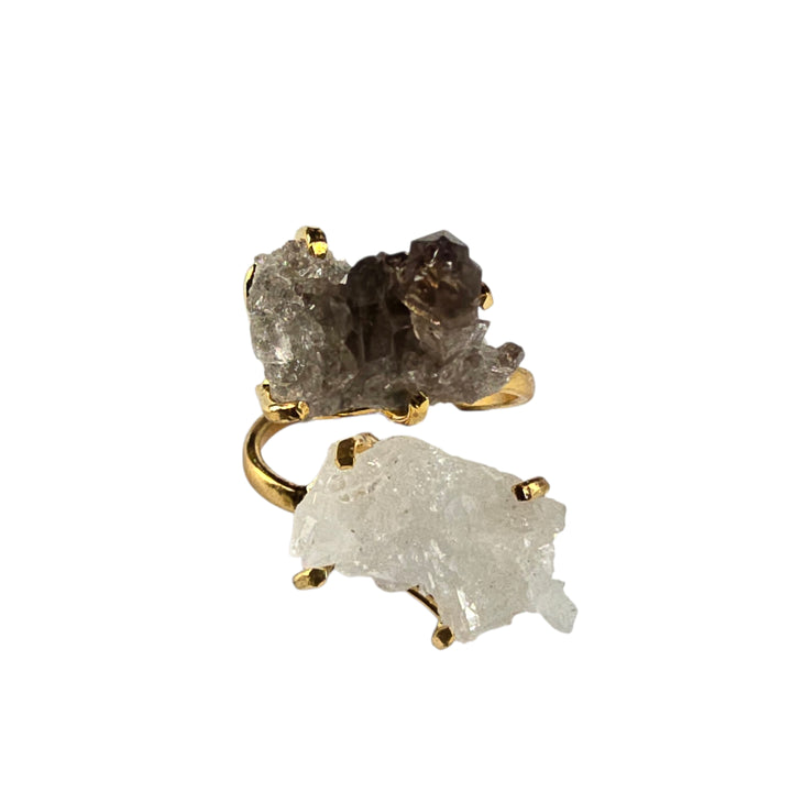 The Dual Crystal Wrap Rings