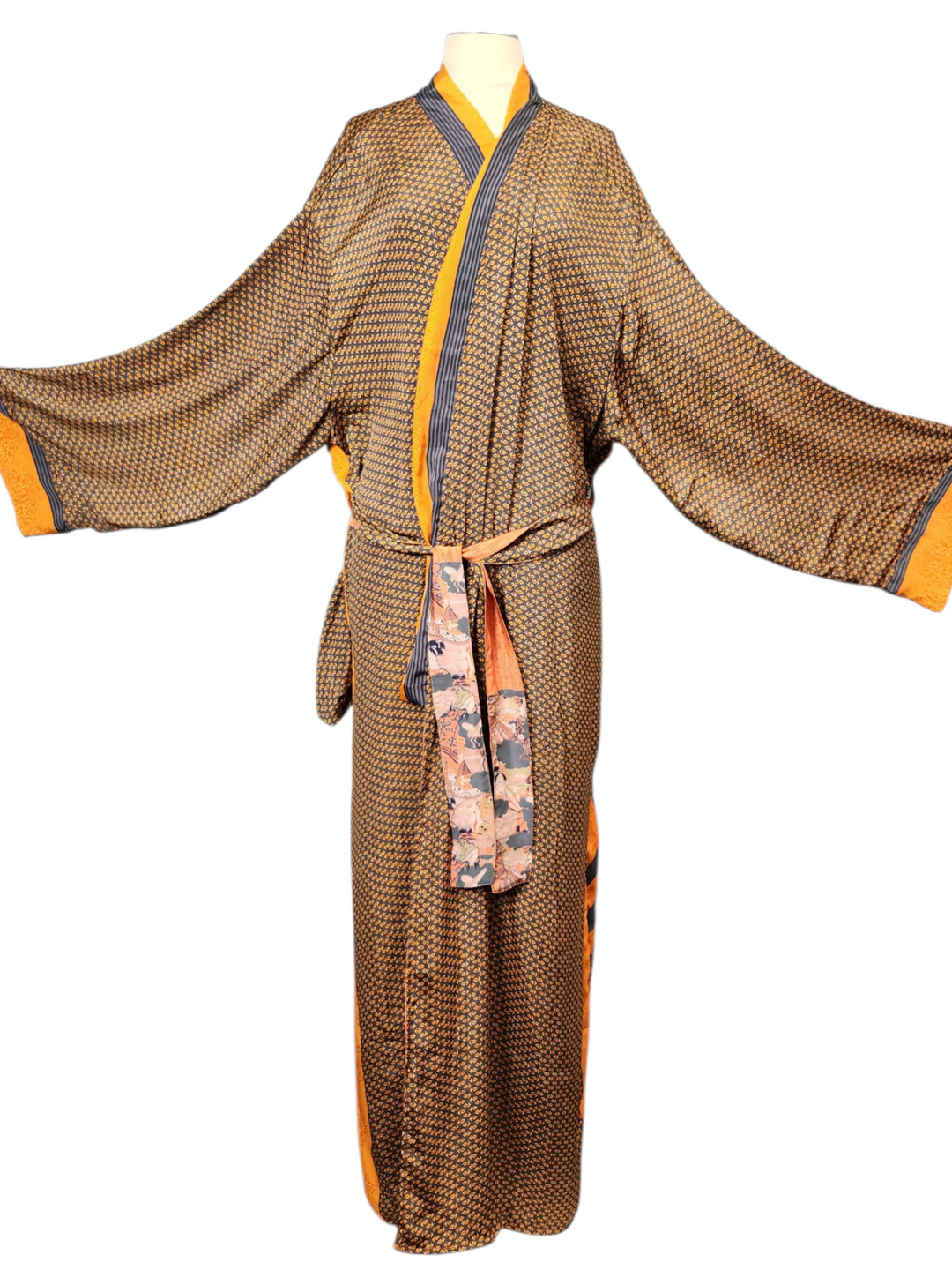 The Golden Eclipse Reversible Men's Kimono-143