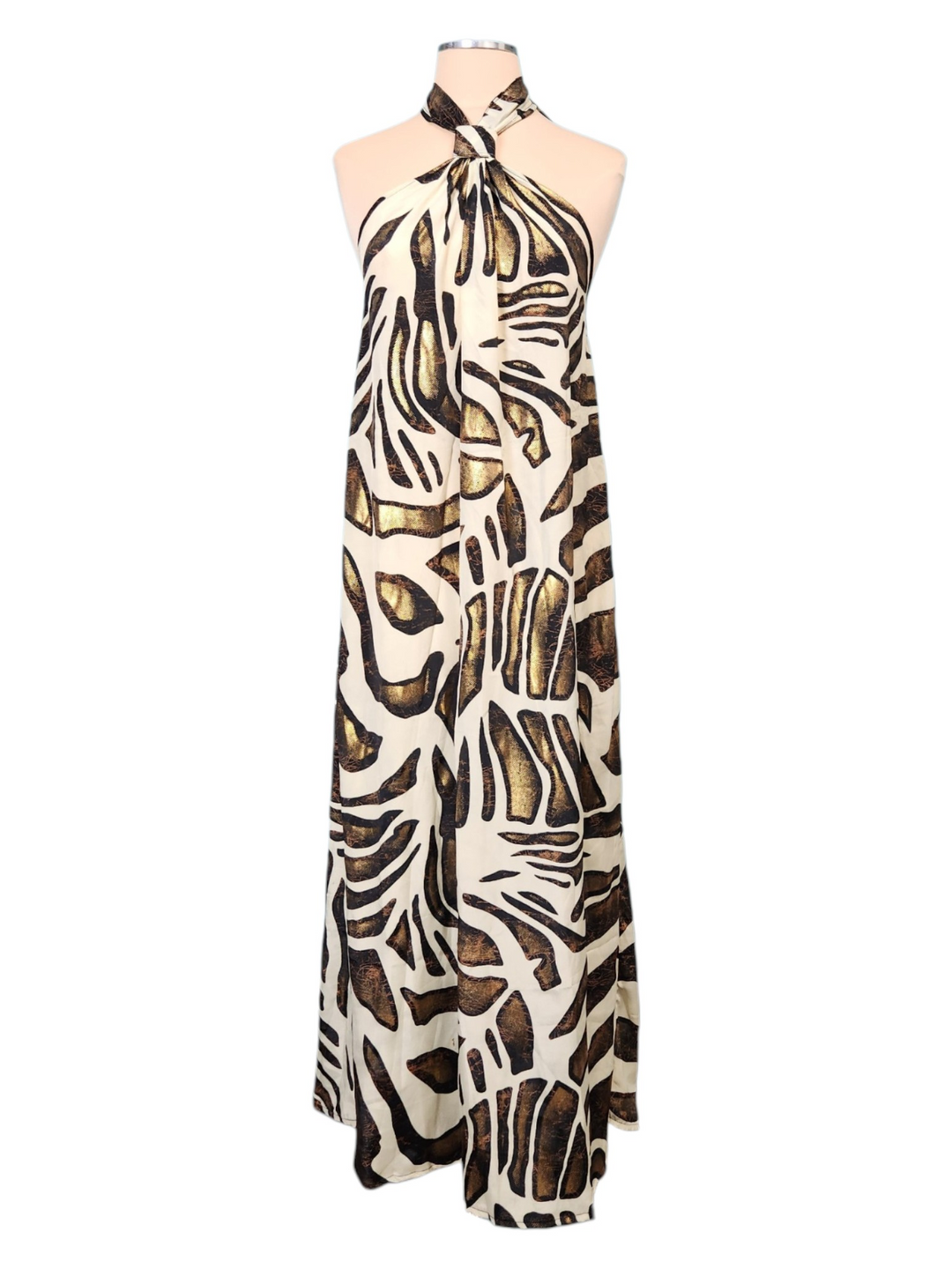 The Palms Halter Maxi Dress-300