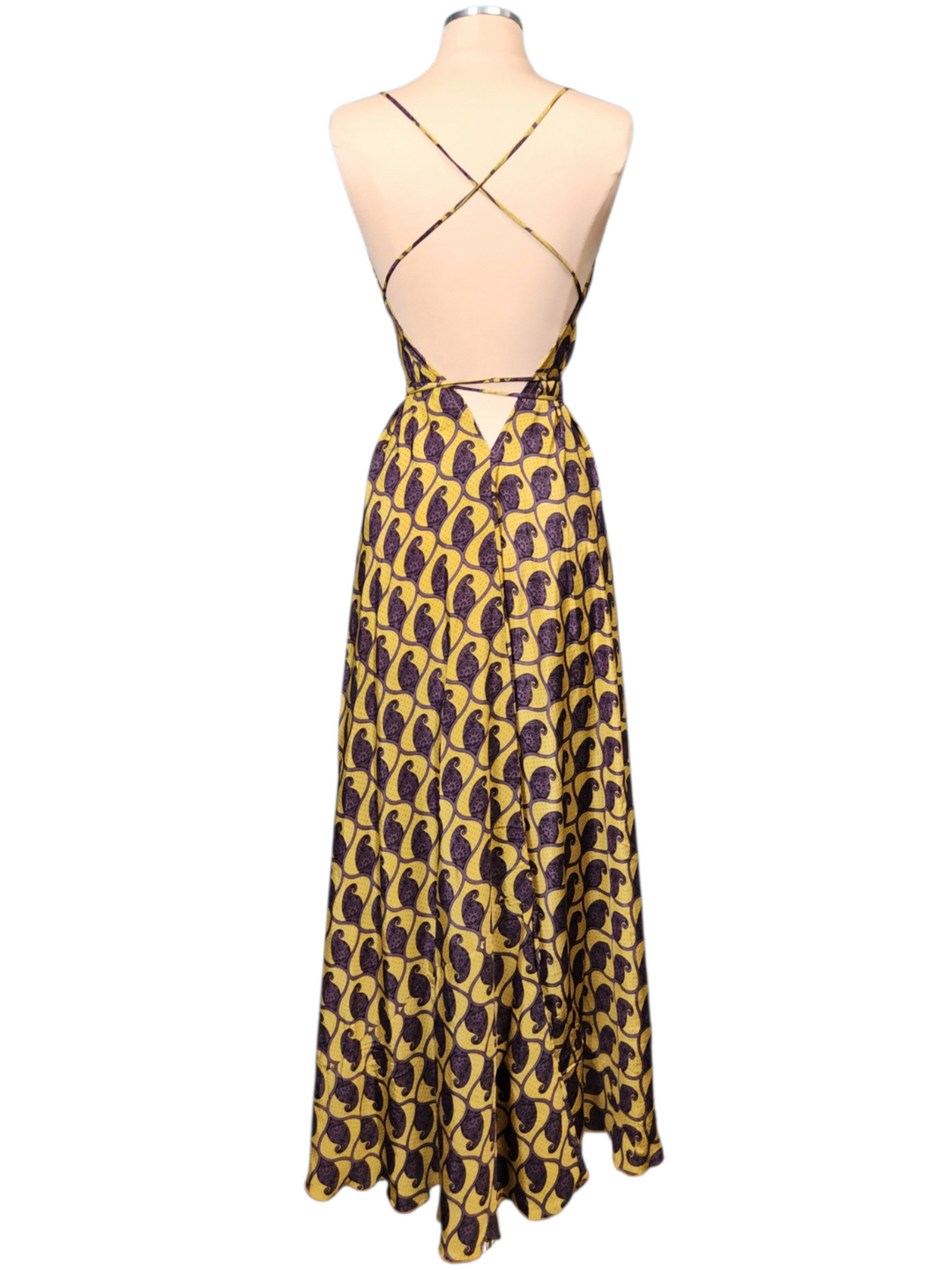 The Golden Amethyst Point Dress-342