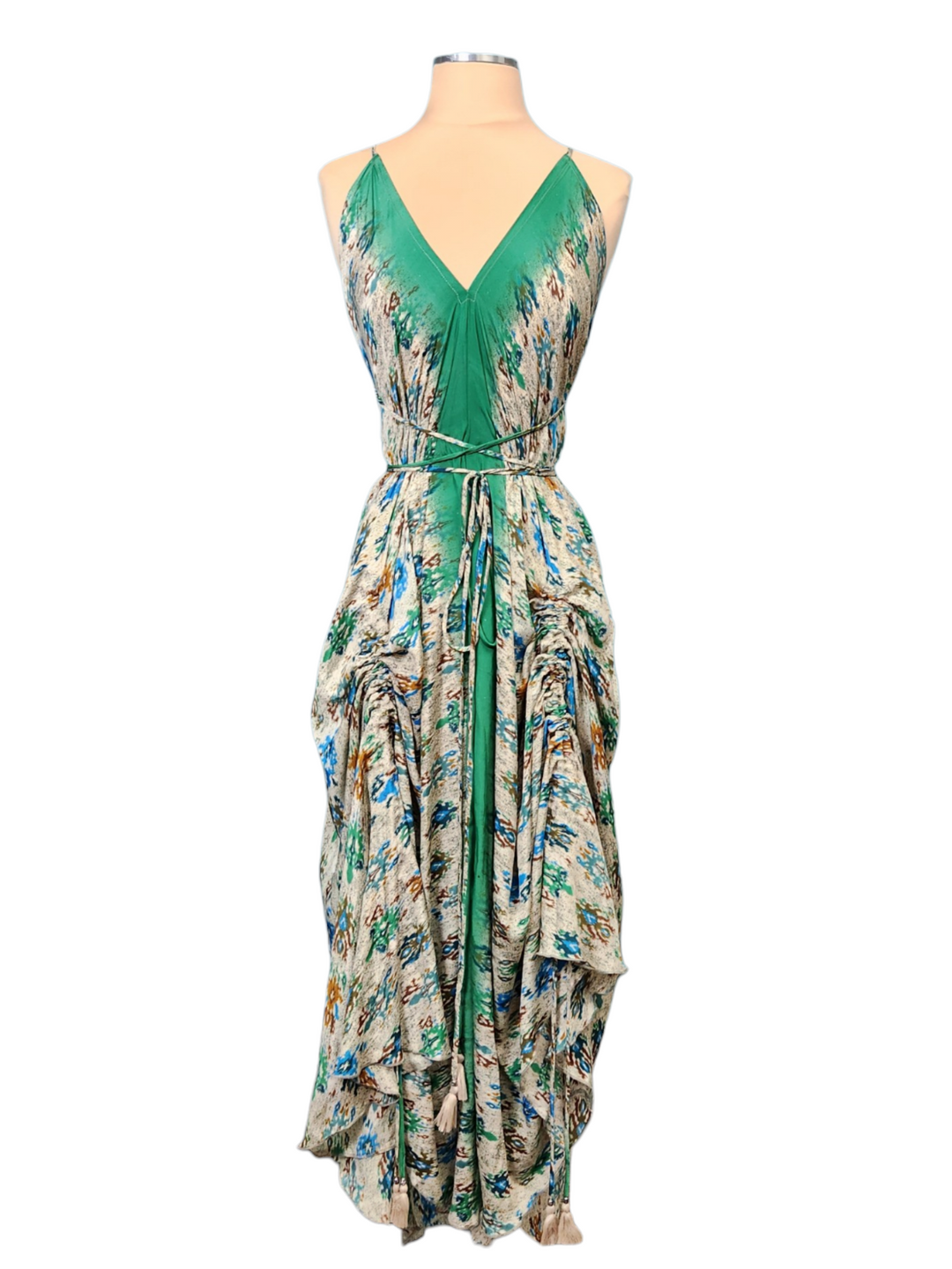 The Tropical Emerald Point Dress-343