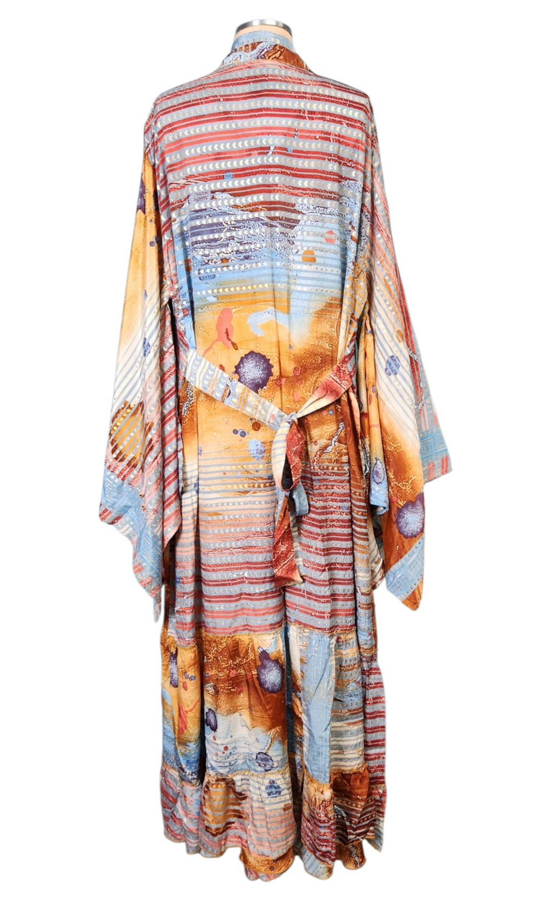 The Coastal Canyon Kimono & Point Dress Set- 207