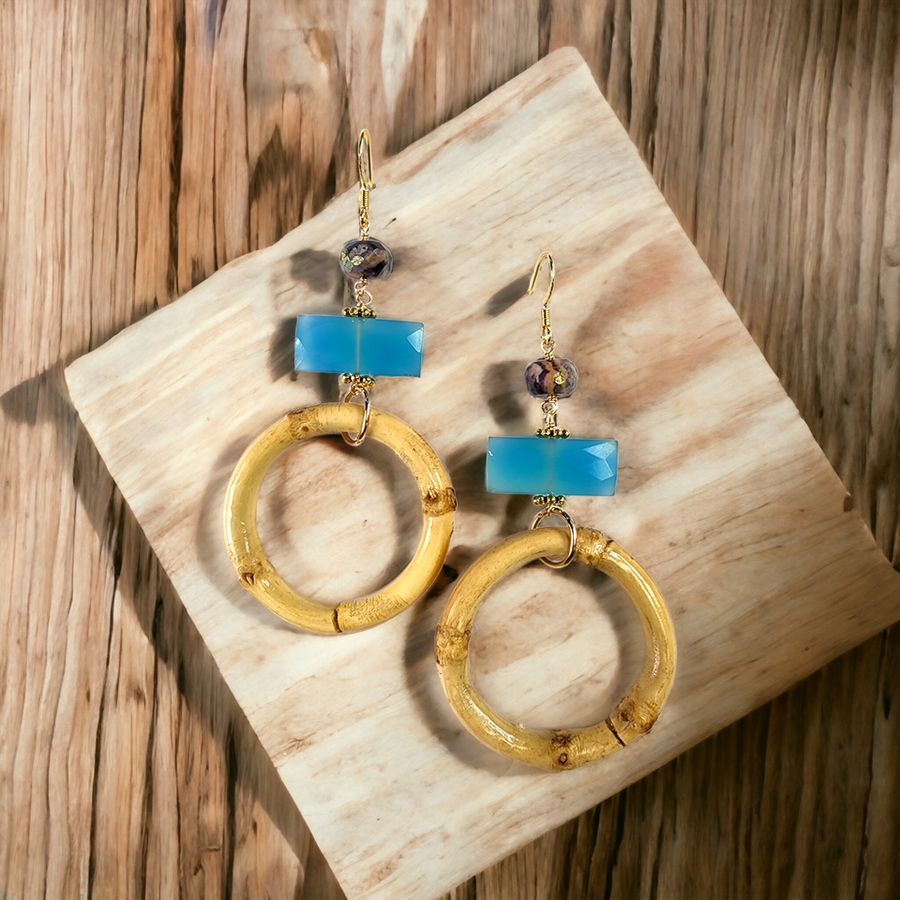 The Ahki Bamboo Earring Collection
