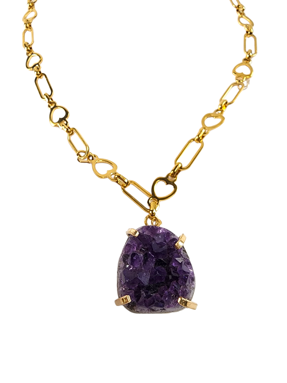 The Zola Amethyst Necklace Collection