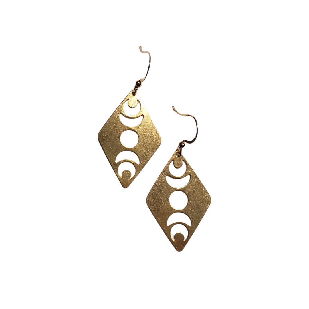 The Ibeza Sun Moon Transition Earrings