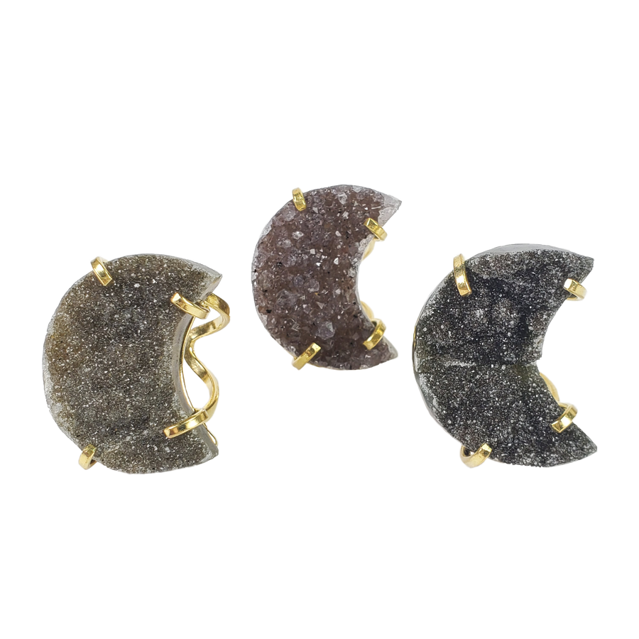 The Lindy Druzy Ring Collection