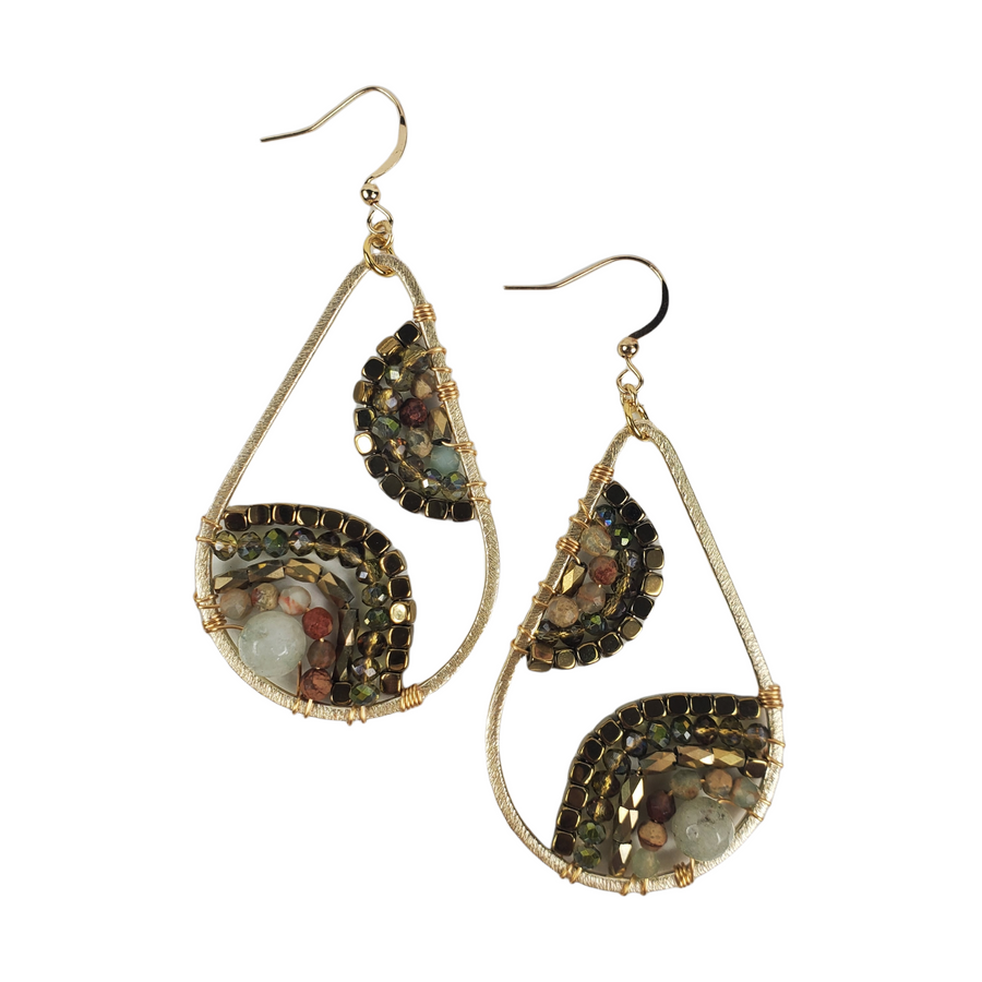 The Iris Crystal Earring Collection