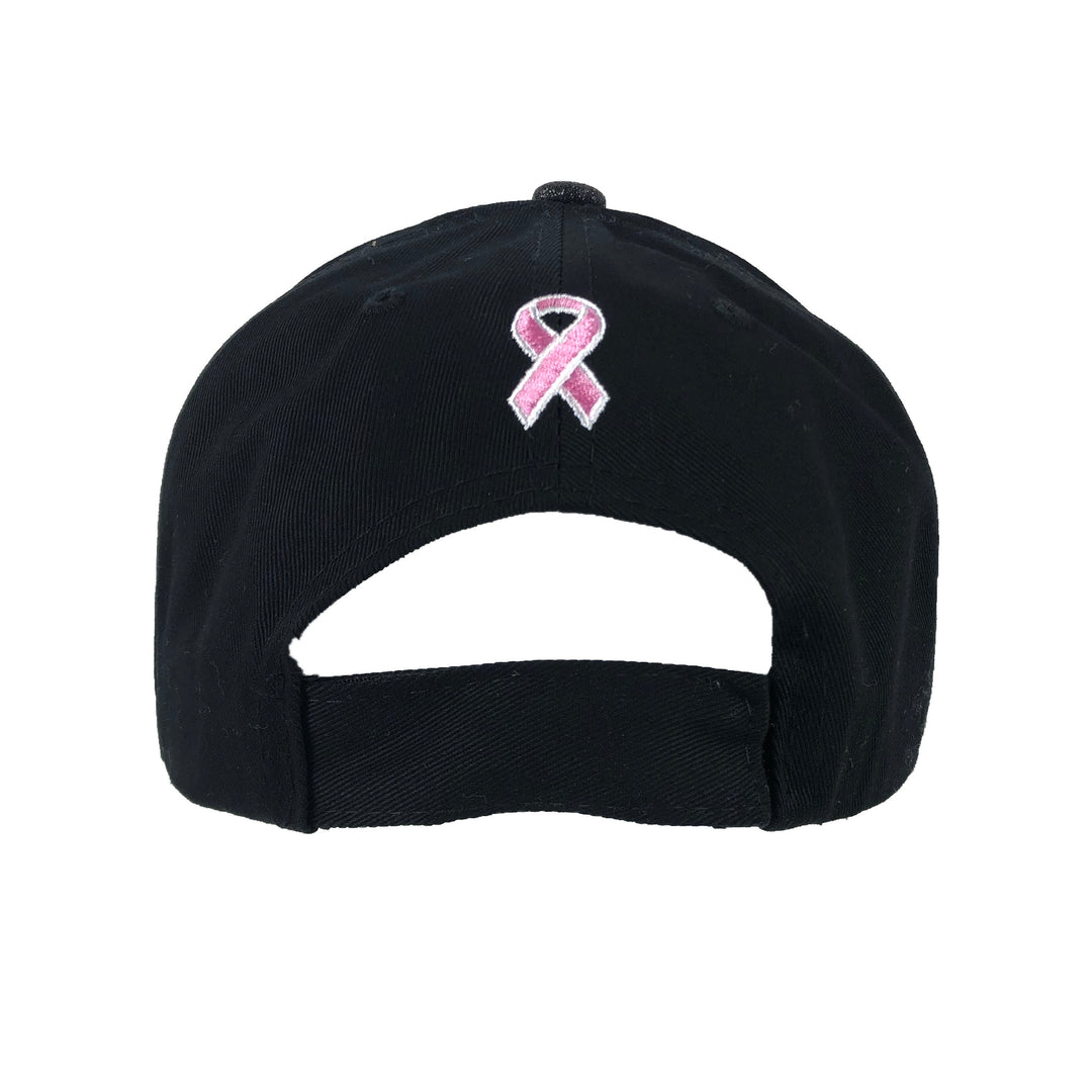 Black "Breast Cancer Awareness" Hat