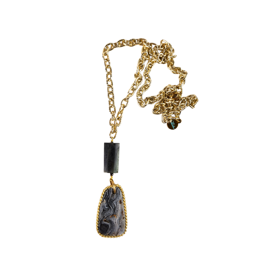 The Geode Necklace Collection
