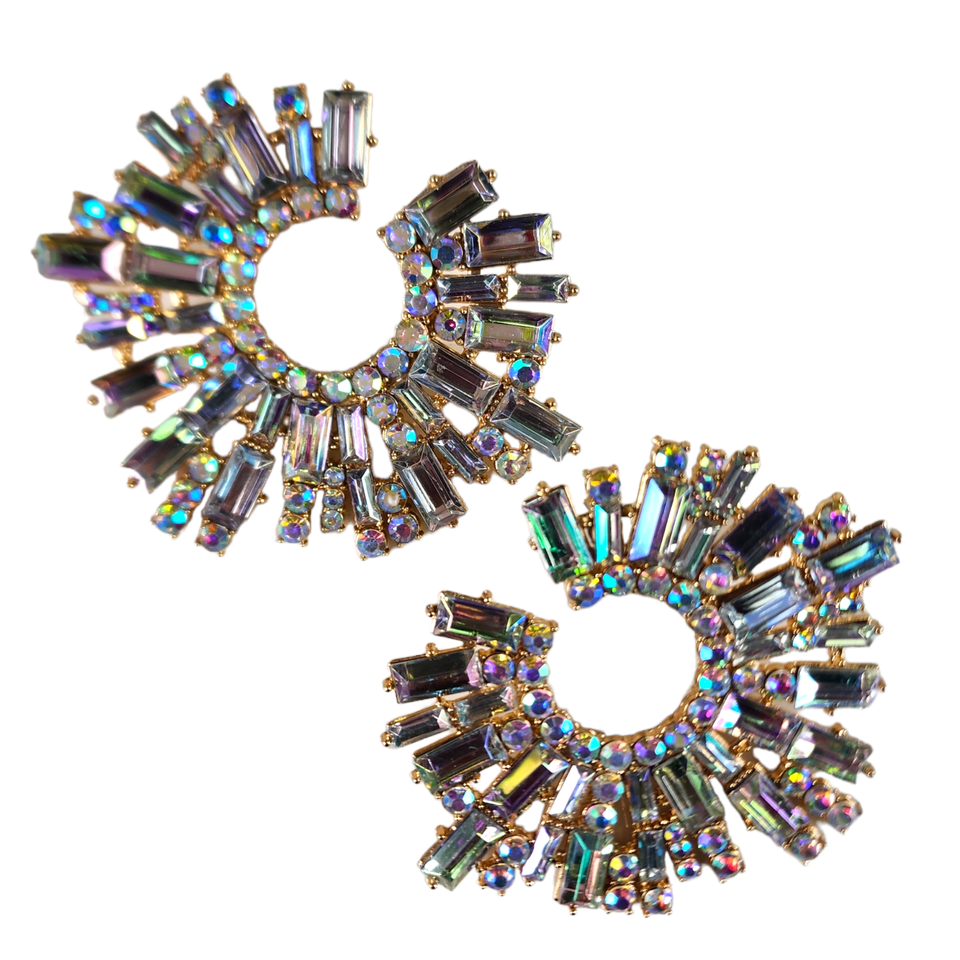 The Trend Crystal Post Earring Collection