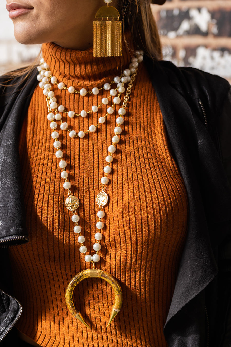 The Tiesha Pearl Necklace