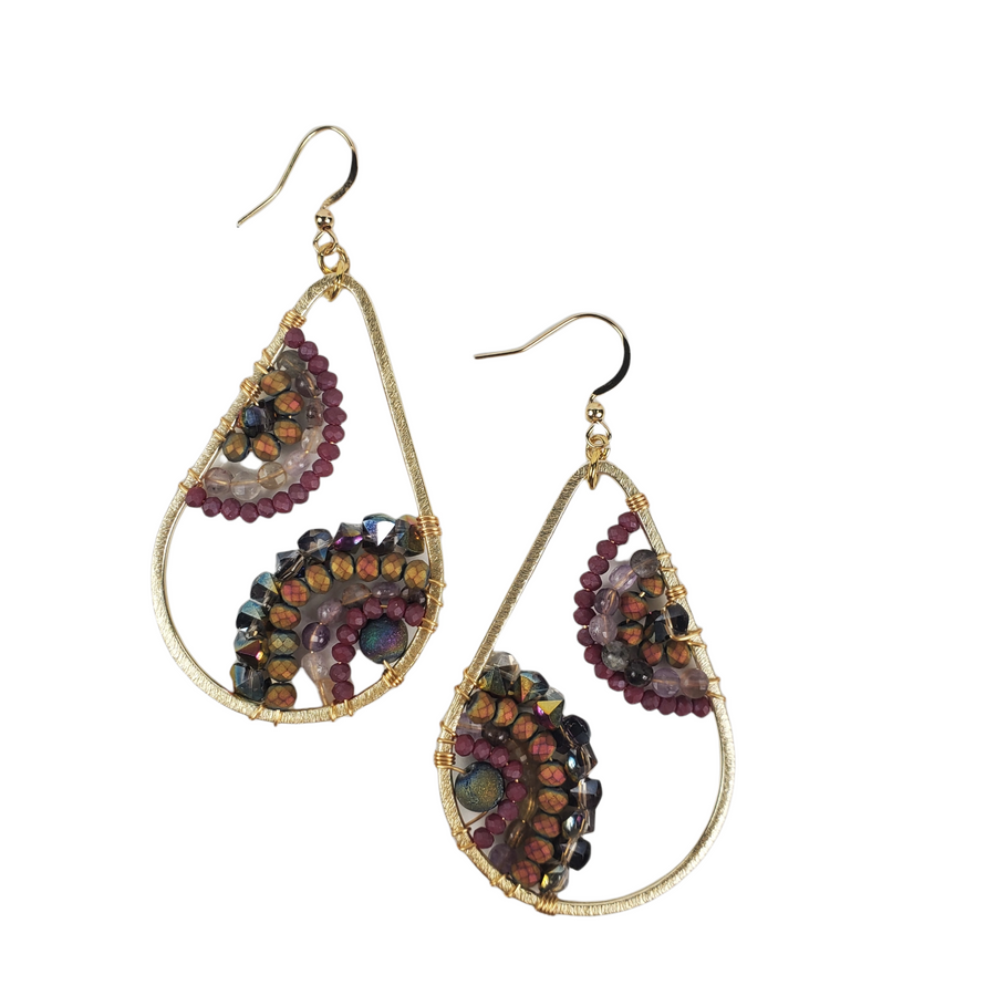 The Iris Crystal Earring Collection