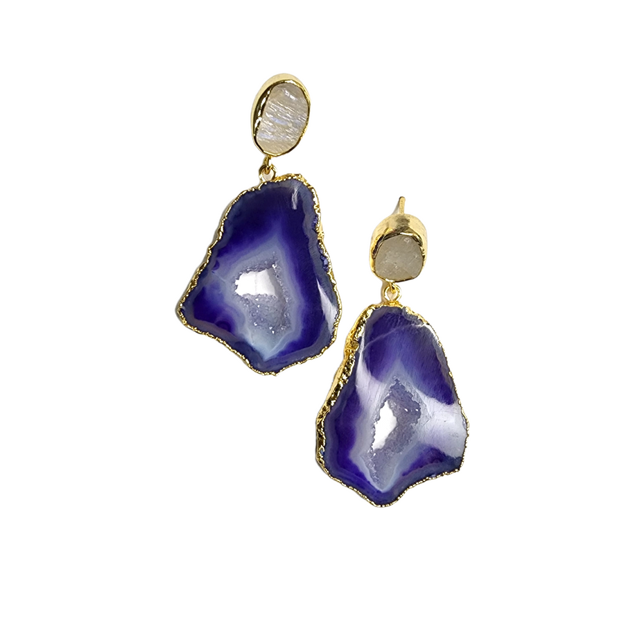 The Lilibet Agate Earring Collection