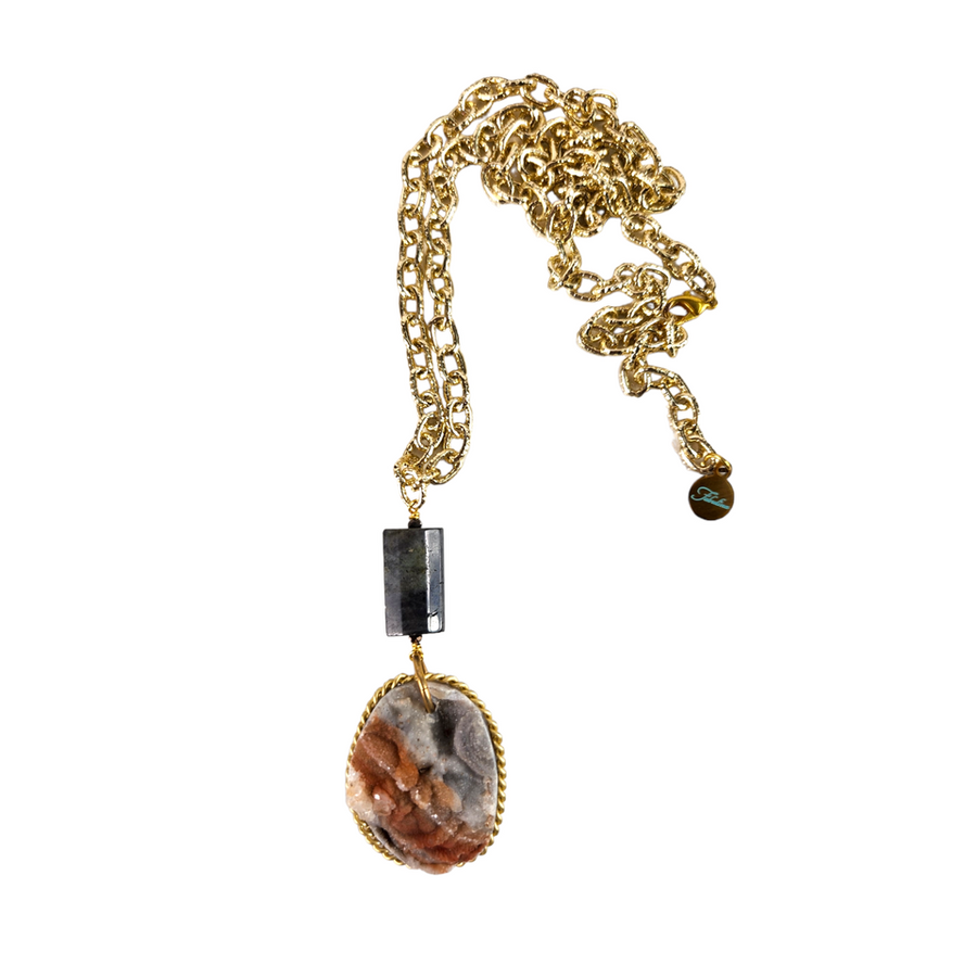 The Geode Necklace Collection