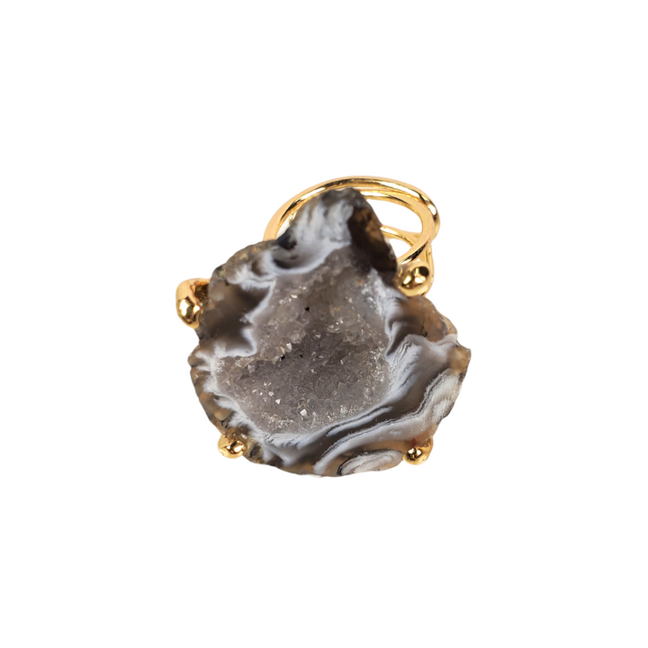 The Aria Geode Ring Collection