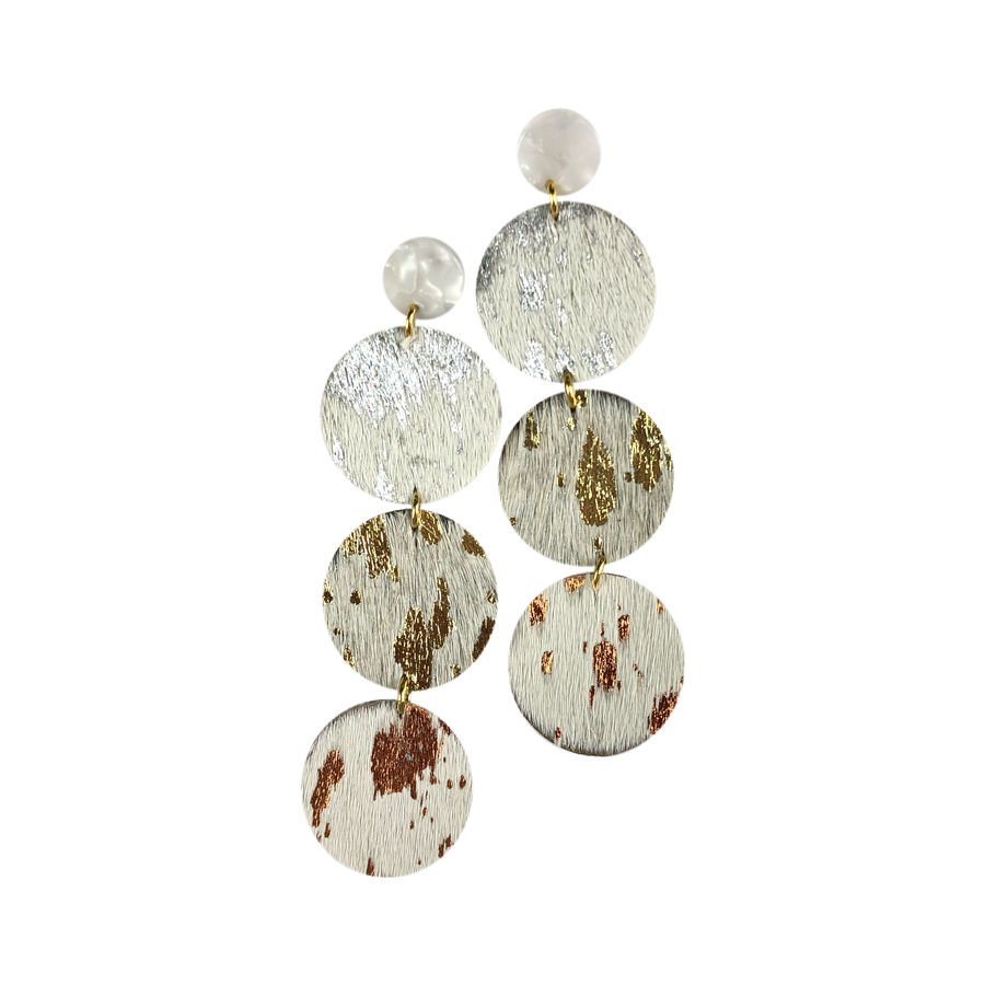 The Abby Leather Earring Collection