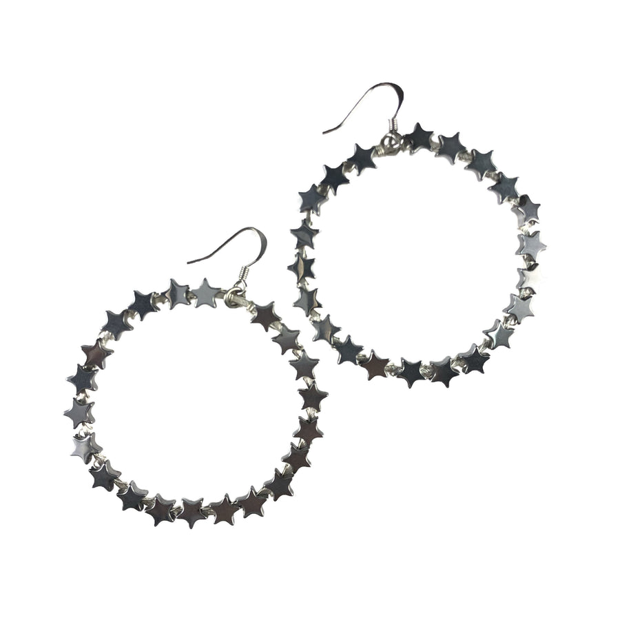 The Cheyanne Star Wire Wrapped Hoop Earring Collection