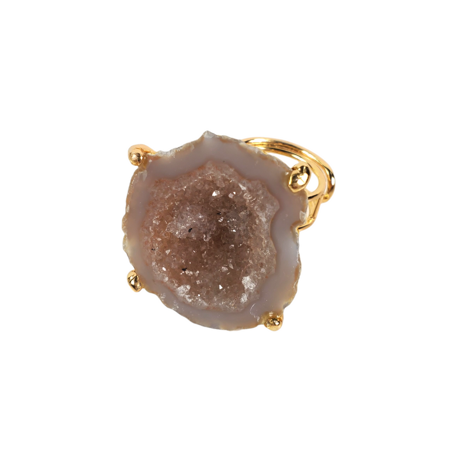 The Aria Geode Ring Collection
