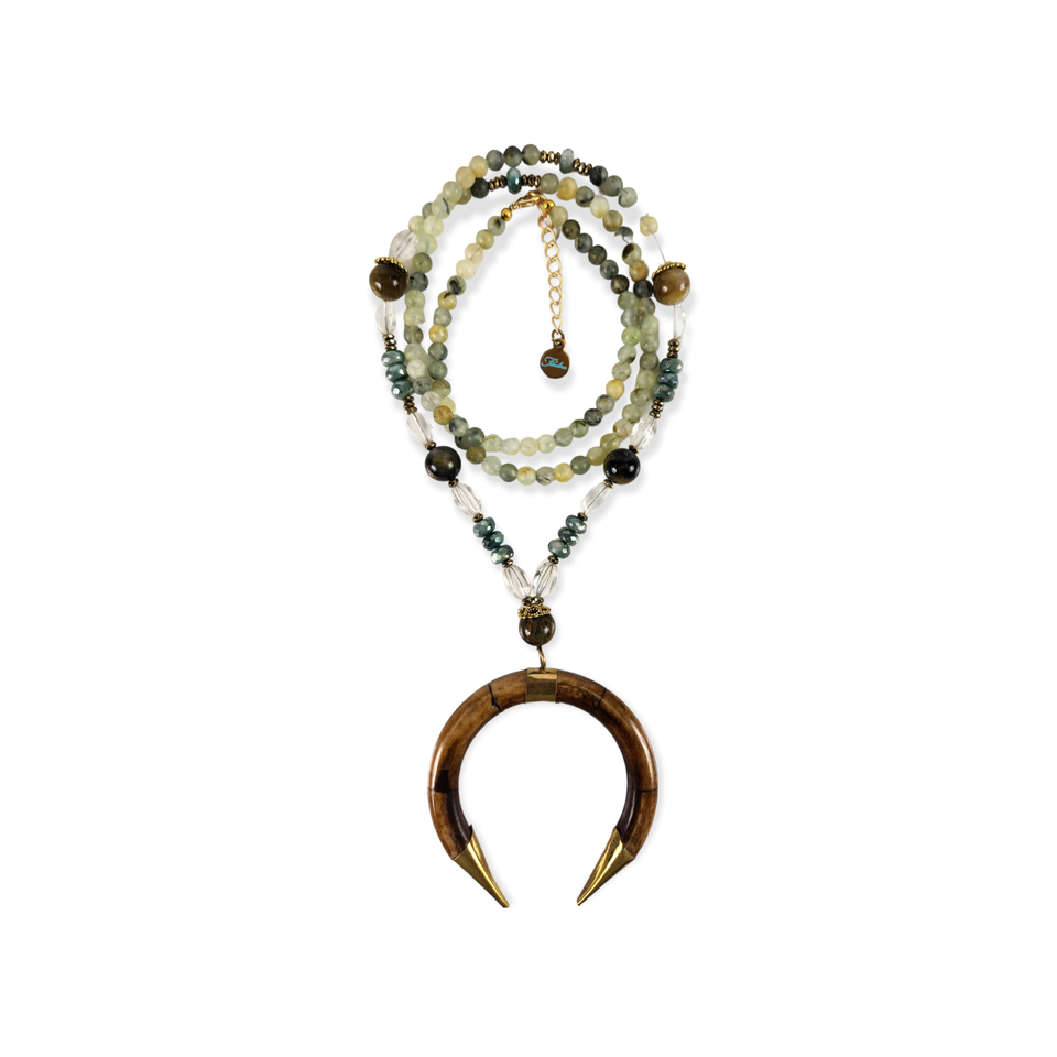 The Nuri Prehnite Necklace