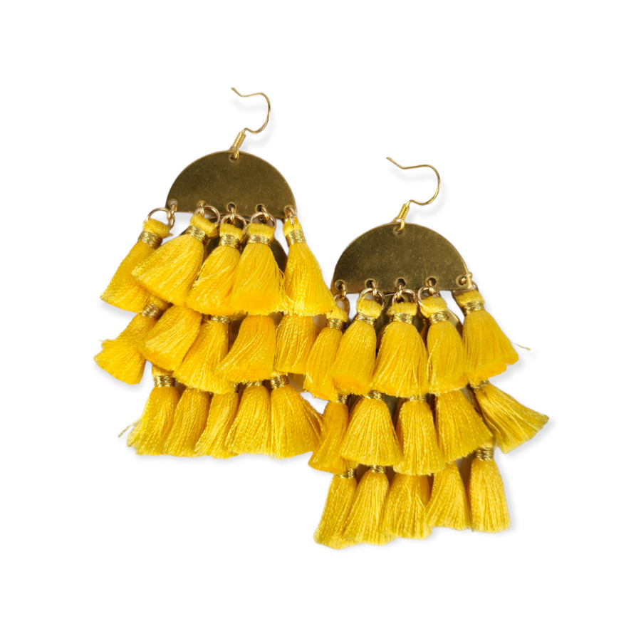 The Betty Tassel Earring Collection