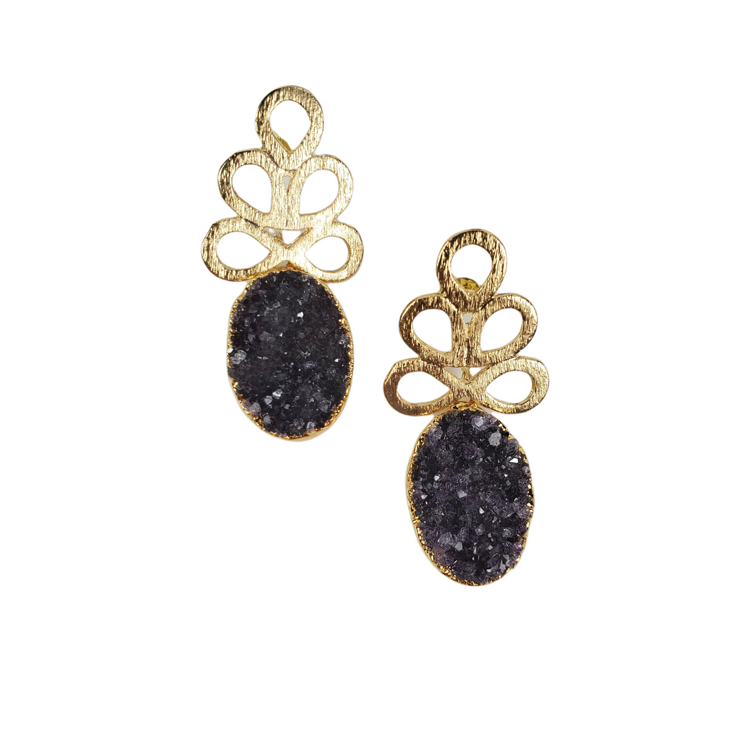 The Madelyn Fancy Druzy Earring Collection