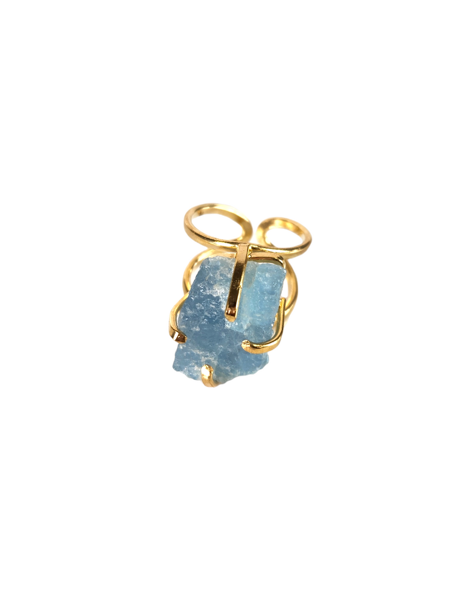 The Nona Aquamarine Ring Collection