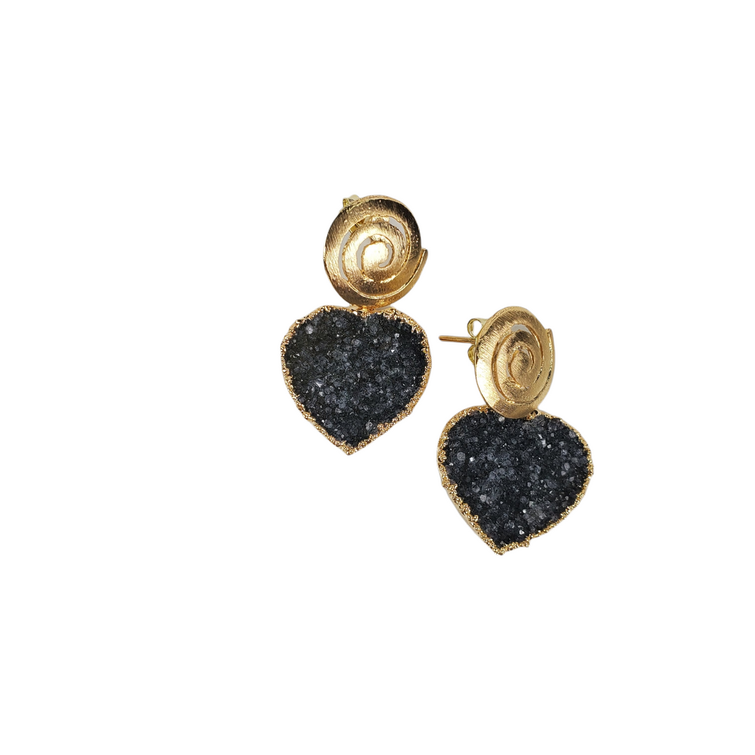 The Caty Druzy Earring Collection