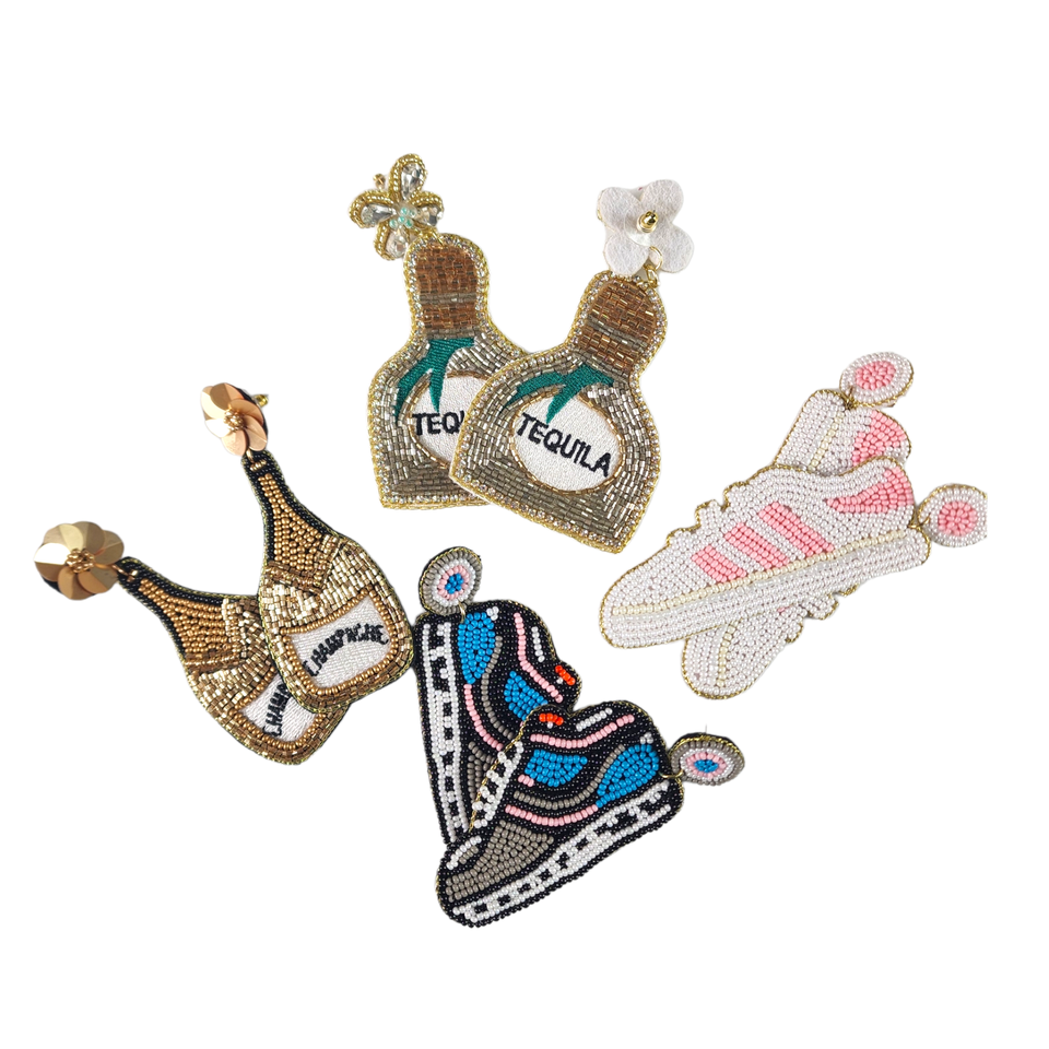 The Anasa Handstitched Earring Collection