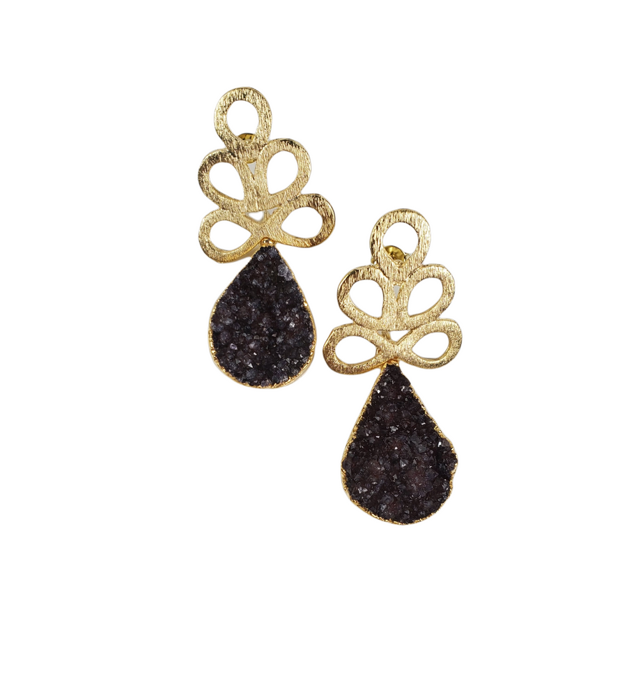 The Madelyn Fancy Druzy Earring Collection