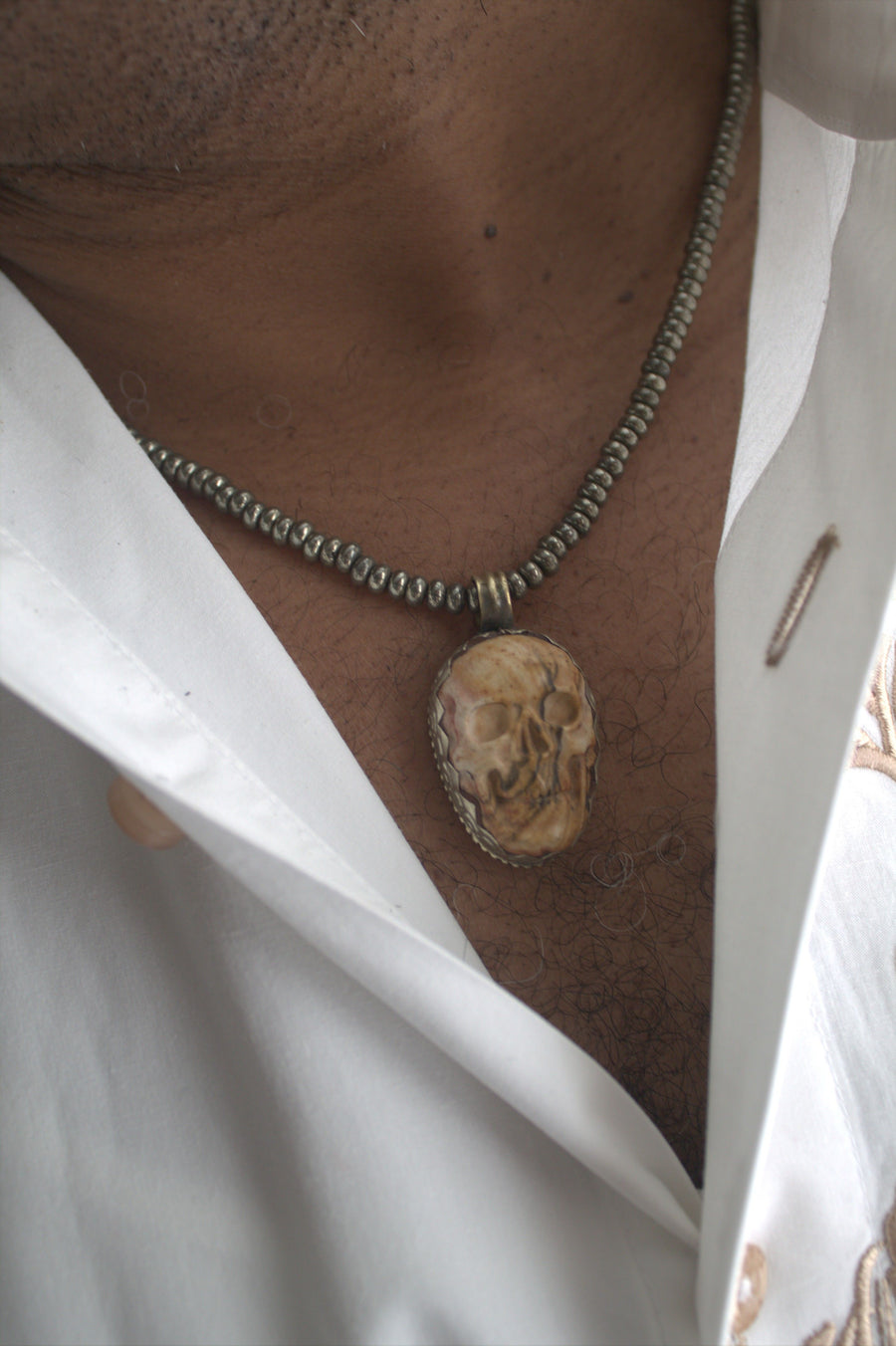 The Skull Jasper Necklace