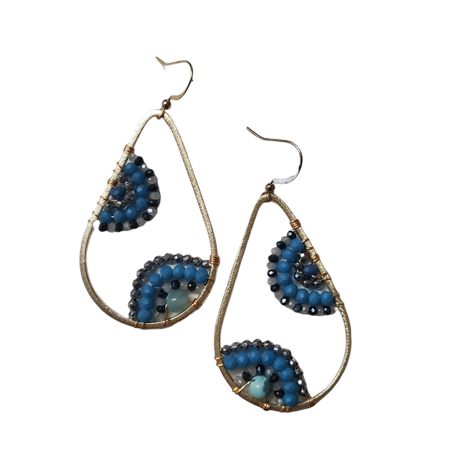 The Iris Crystal Earring Collection