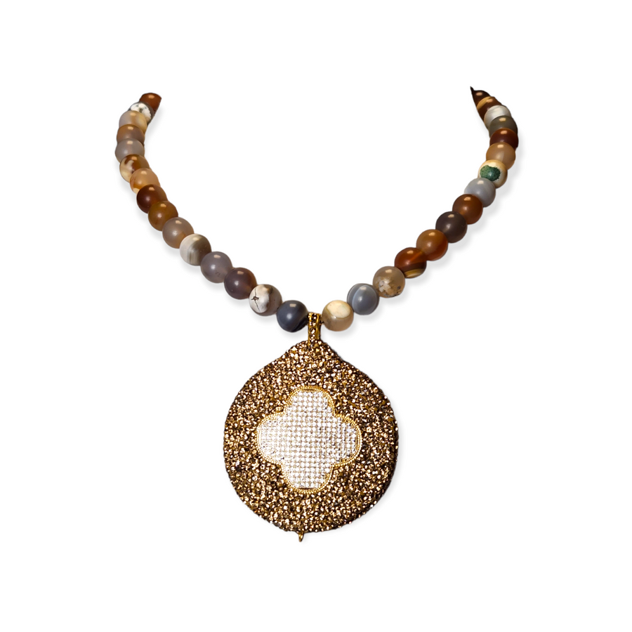 The Maya Bing Pendant Necklace