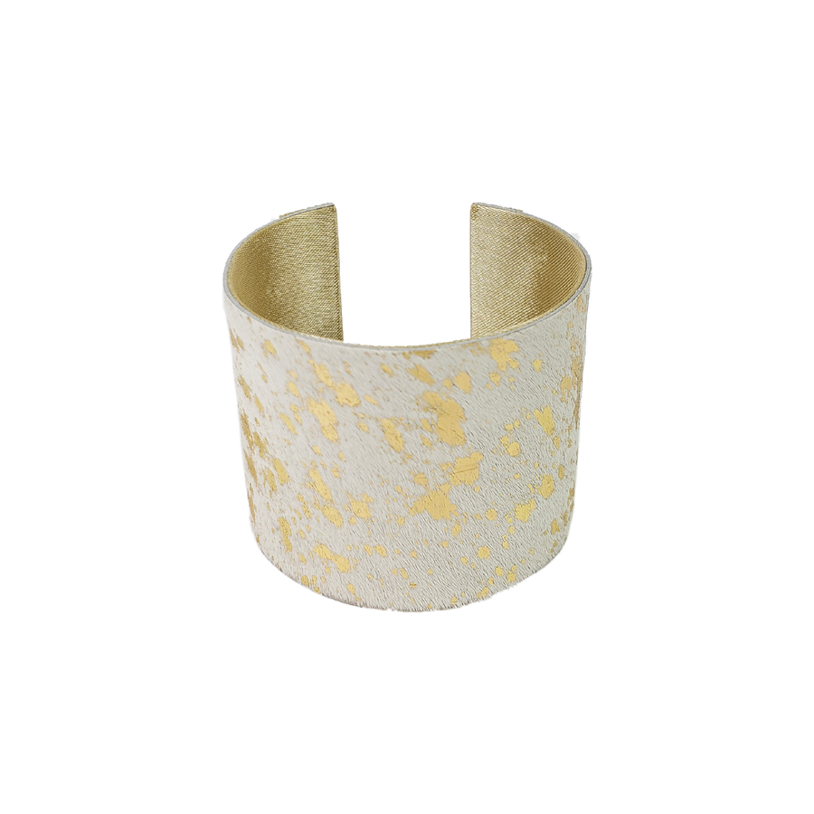 The Harlow Cream and Gold Cuff Collection