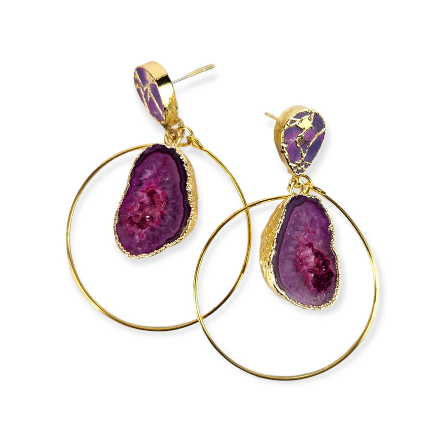 The Nae Druzy Earring Collection