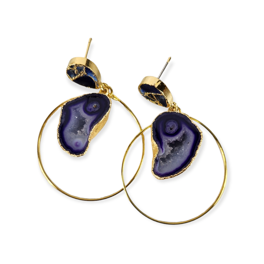The Nae Druzy Earring Collection