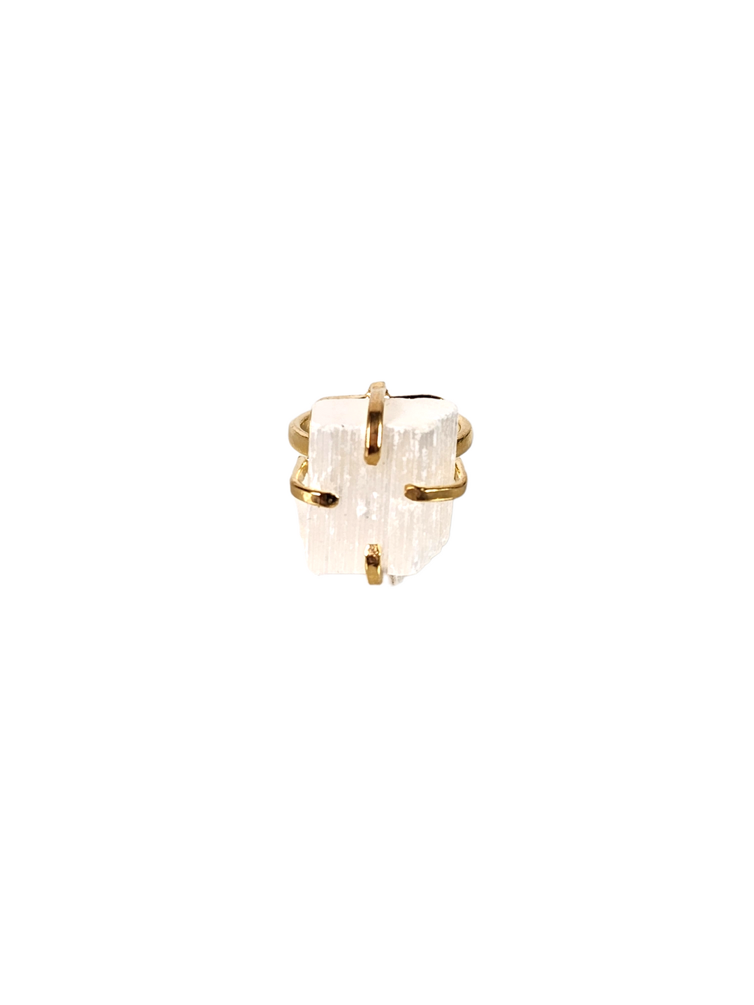 The Maple Dainty Selenite Ring Collection